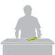 Smiths Mr. Crappie Slab-O-Matic Electric Knife, Green, SP-51207