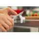 Smiths Slide Sharp Edge Grip 4-Slot Sharpener, White, SP-51124
