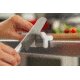 Smiths Slide Sharp Edge Grip 4-Slot Sharpener, White, SP-51124