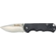 Smiths X-Trainer Folding Knife, 2.97in, 420 Stainless Steel, Satin, Drop Point Blade, G10 Handle, Black, SP-50988