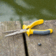 Smiths Mr Crappie Fishing Combo Fixed Blade Knife Set, 6in, 400 Series Stainless Steel Blade, Plain Edge, Fillet Blade, TPE, Yellow/Gray Handle, SP-51232