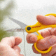Smiths Mr Crappie Fishing Combo Fixed Blade Knife Set, 6in, 400 Series Stainless Steel Blade, Plain Edge, Fillet Blade, TPE, Yellow/Gray Handle, SP-51232