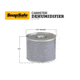Snapsafe, A Hornady Company Dehumidifier Cylinder, Gray, NSN N, 75902