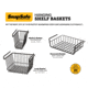 Snapsafe, A Hornady Company Hanging Shelf Basket, Large, Black, NSN N, 76011