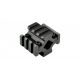 Sniper 3 Slot Barrel Mounts w/Universal Picatinny Weaver Rail
