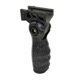 Sniper 5 Position Folding Foregrip Grip w/ Storage, Molded Finger Grooves, Polymer, Black GP08