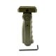 Sniper 5 Positions Tactical Firearm Grip Short Front Holder w/ Compartment, Green GP02-G