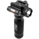 Kexuan Aluminum Front Grip with Flashlight, CREE Q5 260 Lumens with Green Laser, Black, GPGL01