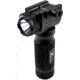Kexuan Aluminum Front Grip with Flashlight, CREE Q5 260 Lumens with Green Laser, Black, GPGL01