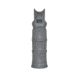 Sniper AR-15 Rear Pistol Grip, Beavertail Design, Molded Finger Grooves, Grey GP20-GREY