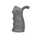 Sniper AR-15 Rear Pistol Grip, Beavertail Design, Molded Finger Grooves, Grey GP20-GREY
