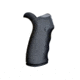 Sniper AR-15 Rubberized Coated Rear Pistol Grip, Beavertail, Black GP22
