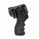 Sniper AR-15 Style Stock Adapter w/ Pistol Grip Integrated 3 Shotgun Ammo Holder, Black, For Remington 870 GP21