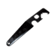 Sniper AR-15 Wrench for Castle Nut, A1/A2 Flash Suppressor, A2 Receiver Extension, 223/5.56, Rubberized Steel, Black ARTL10