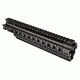 Sniper AR Style 2 Piece Front End Rail Length, FN/FAL Tri Rail Handguard, Black, Large MHGQF