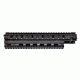 Sniper AR Style 2 Piece Front End Rail Length, FN/FAL Tri Rail Handguard, Black, Large MHGQF