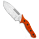 Sniper Bladeworks Sniper Bladeworks MAMU Fixed Blade Knife Orange G-10 5.5&quot; Satin, Orange, 420HC, adult, BHQ-143948