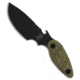 Sniper Bladeworks Sniper Bladeworks Skinner Fixed Blade Knife OD Green Canvas Micarta 4.3&quot; PVD, OD Green, SUJ2, adult, BHQ-201165