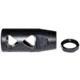 Sniper Grunt .223/5.56 Competition Grade Muzzle Brake, AR-15, 1/2x28, Steel, Black, MZ-10-01-B