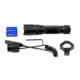 Sniper Grunt 260 Lumens Tac Flashlight with Remote Switch, Key Mod mount, Black, FLKM02