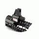 Sniper High Profile Removable Front Iron Sight / Red Laser Sight Combo, Black MHFSR