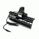 Sniper High Profile Removable Front Iron Sight / Red Laser Sight Combo, Black MHFSR