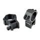 Sniper High Profile Rifle Scope Rings For Picatinny/Weaver Rail System, Black, 30mm Diameter PT-30H4