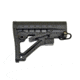 Sniper Mil-Spec AR-15 Adjustable Buttstock, Commercial Spec, QR Sling Swivel Adapter, Polymer, Black AAST05