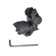 Sniper Tactical Smart Rear Flip Up, Push Down, Dual Aperture, Polymer, Black MFLRS05