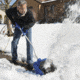 Snow Joe 13 in. Electric Snow Shovel w/ Cover - 10A, Blue 323E-PRO-SJB