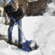 Snow Joe 13-Inch 10-Amp Electric Snow Shovel, Blue 323E