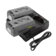 Snow Joe Dual Port iON 40 V EcoSharp Lithium-Ion Charger, Black iCHRG40-DPC