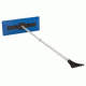 Snow Joe Telescoping Snow Broom w/ Ice Scraper, Blue SJBLZD