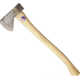 Snow &amp; Nealley Hudson Bay Camping 23in Axe with American Hickory Handle, 23in Overall, 6 3/4in Carbon Steel Axe Head With 3 3/4in Cutting Edge, American Hickory Handle, Leather Blade Guard, 012S