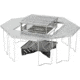 Snow Peak Jikaro Fire Ring Table, ST-050