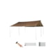 Open Box, Dealer Demo, Snow Peak Recta Tarp HD Pro Set, Large, TP-842S