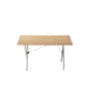 Snow Peak Renewed Single Action Table, Large, Wood, LV-015TR