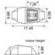Snow Peak Vault in Ivory Dome Tent, 4-Person, SDE-080-IV-US