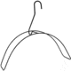 SnugPak Sleeping Bag Hanger, Double Curved, Black, 90010