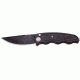 SOG Auto Knife w/ SE Fold 3.5in. Steel Blade and Alum. Handle, BLK Finish, Black ST-02