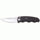 SOG Auto Knife w/ SE Fold 3.5in. Steel Blade and Alum. Handle, Satin Finish, Black ST-01
