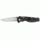 SOG Flash I Knife w/ SE Fold 2.5in. Steel Blade and GRN Handle, Satin Finish, Black FSA7-CP