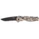 SOG Flash II Knife w/ PS Fold 3.5in. Steel Blade and Digi Camo Handle, BLK Finish, Black DFSA98-CP