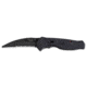 SOG Flash Rescue Knife, Black TiNi - 3.5in Partially Serrated Blade TFSA6