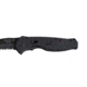 SOG Flash Rescue Knife, Black TiNi - 3.5in Partially Serrated Blade TFSA6