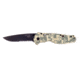 SOG Knives DFSA-98 Flash II - Partially Serrated Black TiNi Digi Camo Handle Folding Knife
