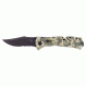 SOG Trident Partially Serrated Black TiNi Digi Camo Folding Knife, TF-10