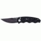 SOG Mini Auto Knife w/ SE Fold 3in. Steel Blade and Alum. Handle, BLK Finish, Black ST-11