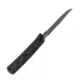 SOG SEAL Pup 9 inch Fixed Blade Knife, Partially Serrated Edge, Clip Point, AUS-8, Powder Coated Black Blade, Black Handle, Ballistic Nylon Sheath, M3N-CP