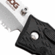 SOG Specialty Knives &amp; Tools Toothlock Folding Knife, 3.1in, TK-02